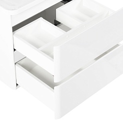 BelBagno Тумба с раковиной Albano 60 подвесная Bianco Lucido – фотография-6