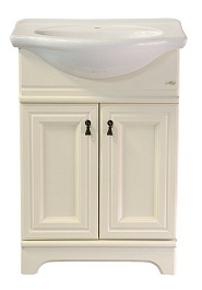 Misty Мебель для ванной Лувр 65 R слоновая кость – фотография-5