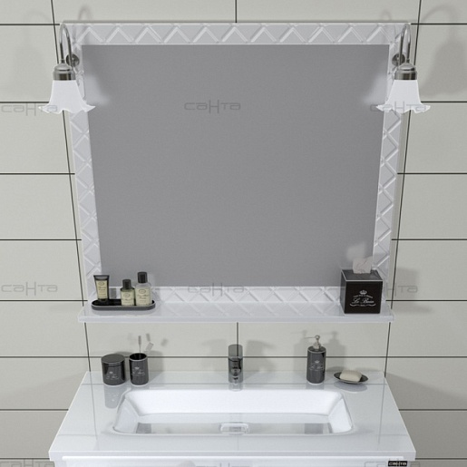 СанТа Мебельная раковина Como 80 – фотография-2