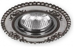 Feron Встраиваемый светильник CD2054 черный, хром – фотография-1