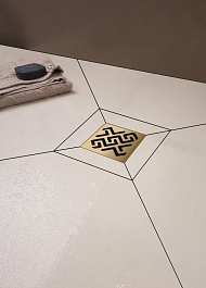 BERGES Wasserhaus Душевой трап Zentrum Antik 100 094364 бронза – фотография-3