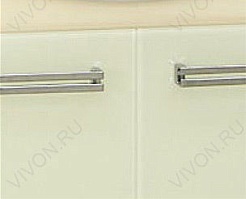 Misty Мебель для ванной Джулия QVATRO 75 конус бежевая – фотография-2