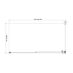 Aquanet  Душевой уголок "Delta NPE1131" 140x80, прозрачное стекло – фотография-3