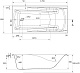 Cersanit Акриловая ванна Zen 170x85 белая – фотография-12