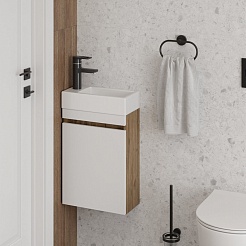 Teymi Раковина подвесная/накладная Hanna 37 левая T50904 – фотография-7