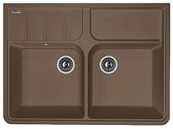 Florentina Мойка гранитная Вилладжио мокко – фотография-1