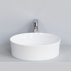 Ambassador Раковина накладная Conrad 38.2 белая – фотография-3