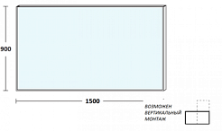 De Aqua Зеркало Сильвер 14075 (SIL 408 140 S) – фотография-3