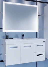 СанТа Мебель для ванной Меркурий 100 – фотография-1