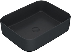 Iddis Раковина-чаша Bridge 50 BRIBM05i27 черная матовая – фотография-1