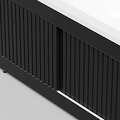 Водолей Экран под ванну Тач 1500 черный – фотография-9