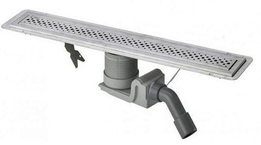 Viega Душевой лоток "Advantix 619084" с решеткой – фото-1