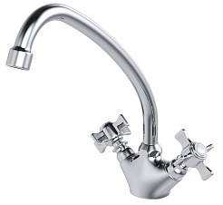 Mixline Смеситель для кухни 1/2 ML30-03 "Classic" хром – фотография-2