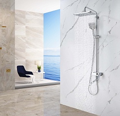 Aquatek Душевая стойка Ника AQ2840CR хром – фотография-5