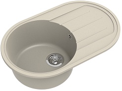Ewigstein Мойка кухонная Elegant R50F бежевый – фотография-1