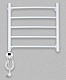 Domoterm Полотенцесушитель Калипсо П5 500x500 E L белый – картинка-7