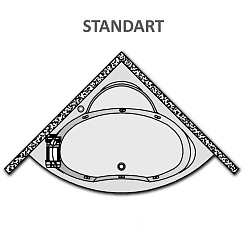 Kolpa San Акриловая ванна Royal 130 STANDART – фотография-3