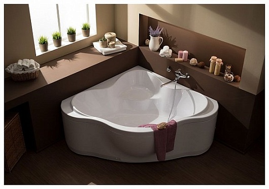 Aquanet Акриловая ванна Margarita 150x150 (г/м, а/м, сп/м, с/п) – картинка-5