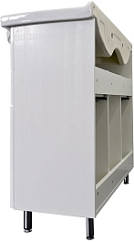 Comforty Тумба с раковиной Сочи 100 белая – фотография-4