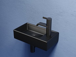 Ceramicanova Раковина Element 40/21 CN6051LMB чёрный матовый – фотография-7