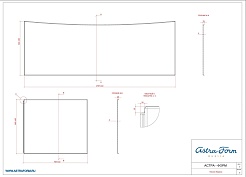 Astra-Form Экран боковой Нагано – фотография-3