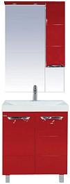 Misty Мебель для ванной Петра 65 красная R – фотография-1