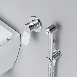 Am.Pm Гигиенический душ X-Joy F40H85A00 со встраиваемым смесителем – фотография-4