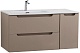 BelBagno Тумба под раковину Etna 100 L подвесная бежевая матовая – картинка-13