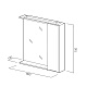BelBagno Зеркало-шкаф MARINO-SPC-800/750-1A-BL-P-L Bianco Lucido – картинка-14
