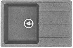 Акватон Кухонная мойка Аманда серый – фотография-1