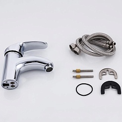 Frap Смеситель для раковины H21 F1021 хром – фотография-2