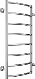 Terminus Полотенцесушитель водяной Классик П8 400x800 БП600 хром – фотография-2