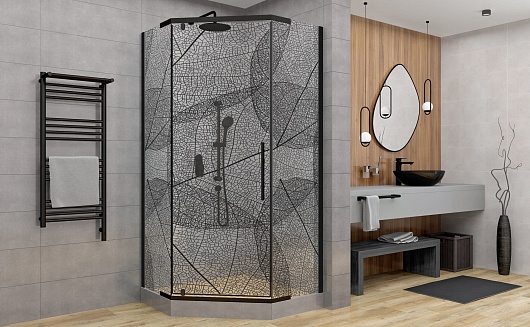 DTO  Душевой уголок PB 90 Black – фотография-6