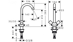 Hansgrohe Смеситель Logis 71280000 для кухонной мойки – фотография-4