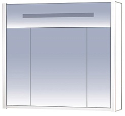 Misty Зеркальный шкаф Джулия 105 белый – фотография-1