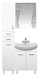 Misty Мебель для ванной Классик Лиана 60 прямая L – фотография-3