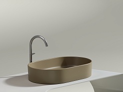 Ceramicanova Мебельная раковина Element 60 CN6048MC капучино матовый – фотография-10