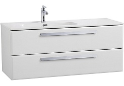 Cezares Тумба под раковину Eco Cer-N 120 L bianco lucido без ручек – фотография-1