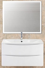 BelBagno Мебель для ванной ACQUA 1000 Bianco Lucido, TCH – фотография-1