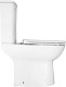Azario Унитаз-компакт Kano 93590 безободковый с бачком с сиденьем микролифт белый – картинка-22