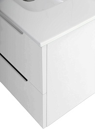 BelBagno Мебель для ванной Etna 80 подвесная белая матовая – фотография-7