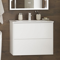 Brevita Мебель для ванной Toy 60 белая – фотография-3