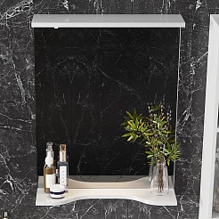 Onika Зеркало Коралл 50.01 белое – фотография-2