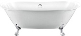 Фэма Акриловая ванна "Ottavia", ножки хром, покрытие хром, золото или бронза