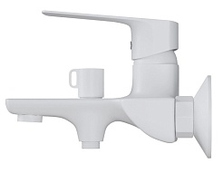 Mixline Смеситель для ванны 35k ML15-01W белый – фотография-3