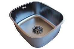 Zorg Кухонная мойка "Inox PVD" SZR-430-380 GRAFIT – фотография-1