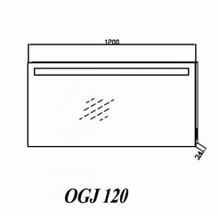 Kolpa San Комплект мебели Jolie 120 WH – фотография-4