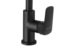 Aquatek Смеситель для кухни Вега AQ1081MB матовый черный – фотография-2