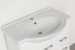 Style Line Тумба с раковиной Олеандр-2 75 белая – фотография-9