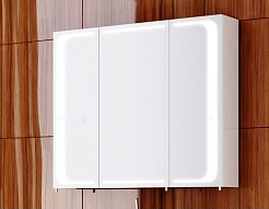 Aqwella Мебель для ванной Милан 100 подвесная, с дверцами – фотография-4